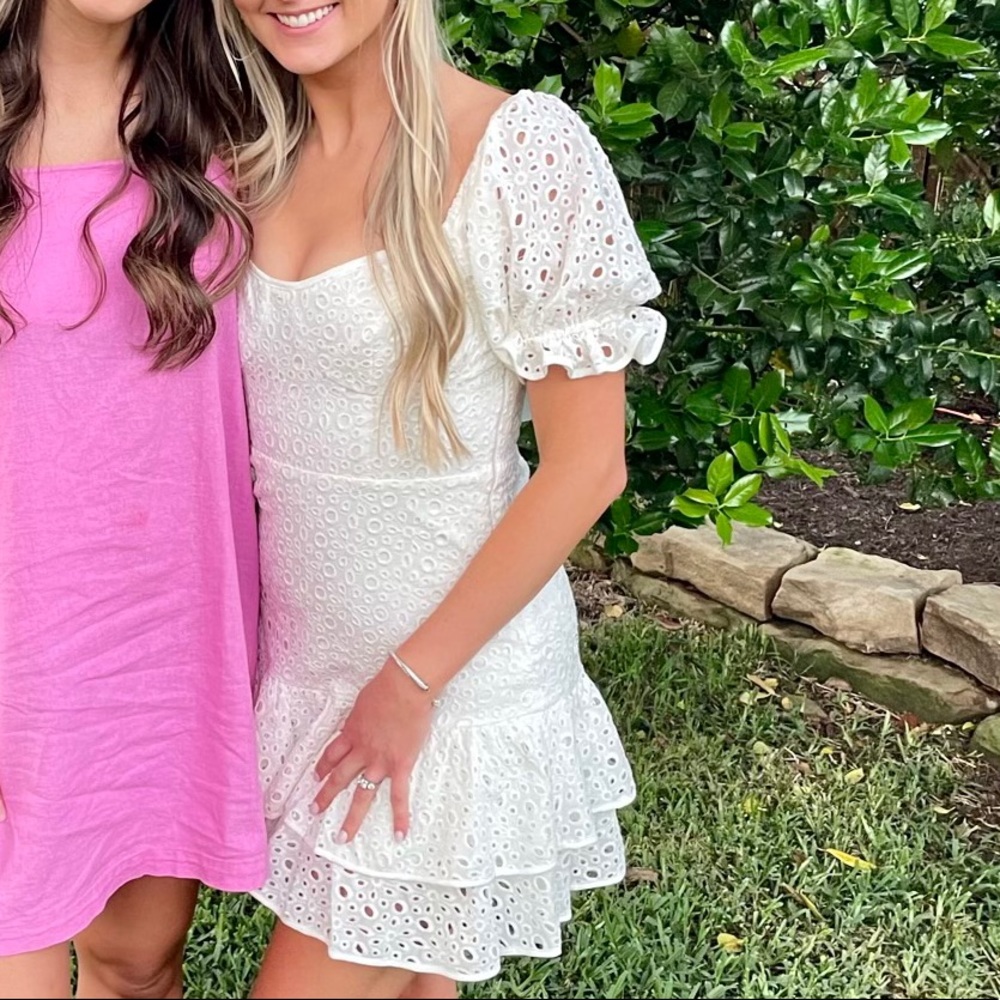 ASTR white dress